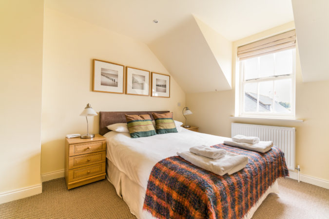 The Landings, Whitby. Double bedroom