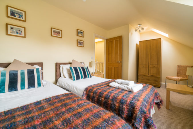 The Landings, Whitby. Twin bedroom