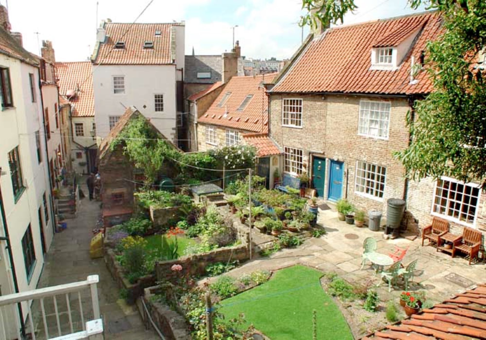 Whitby Folk a potter at Wash House Pottery Shoreline Cottages