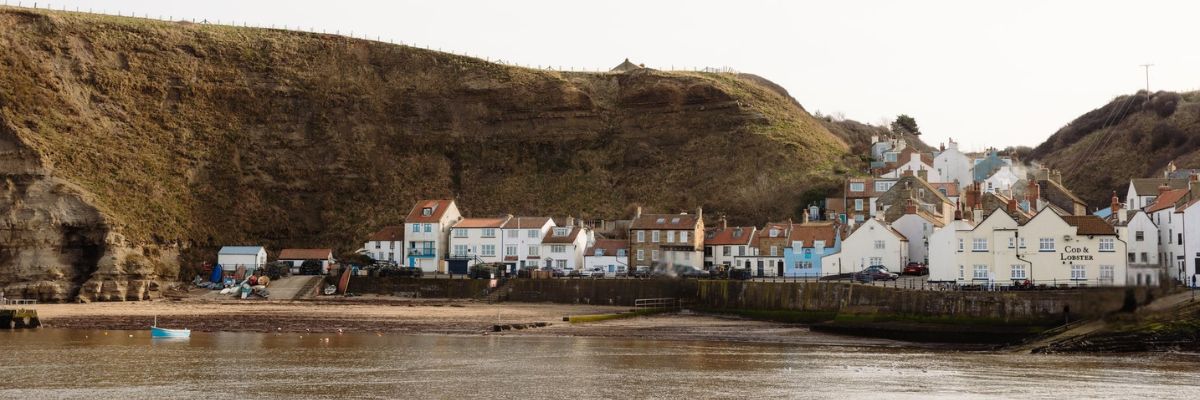 Holiday cottage near Staithes, one of the peaceful villages outside Whitby on the Yorkshire Coast